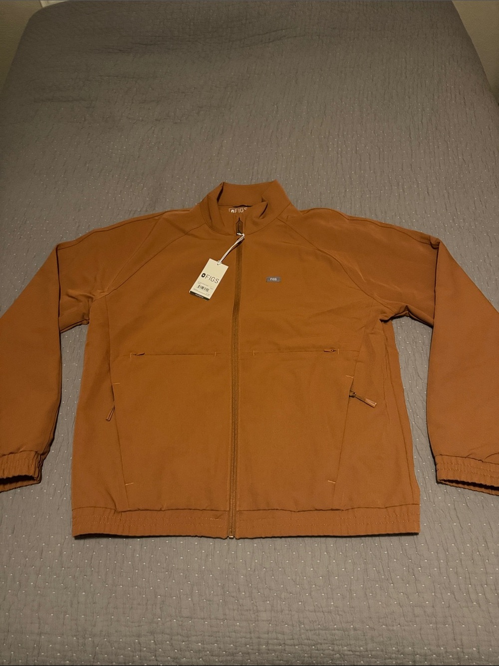 Figs Cobaki Scrub Zip Up Jacket